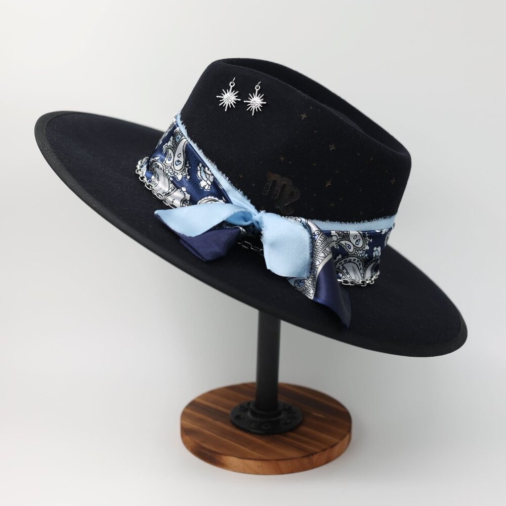 Virgo Branded Western Zodiac Hat